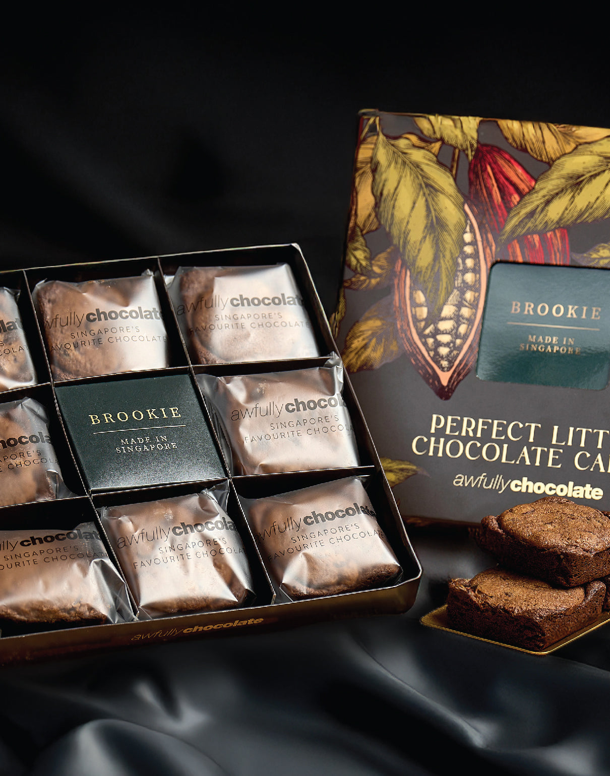 Brookie Perfect Little Chocolate Cakes