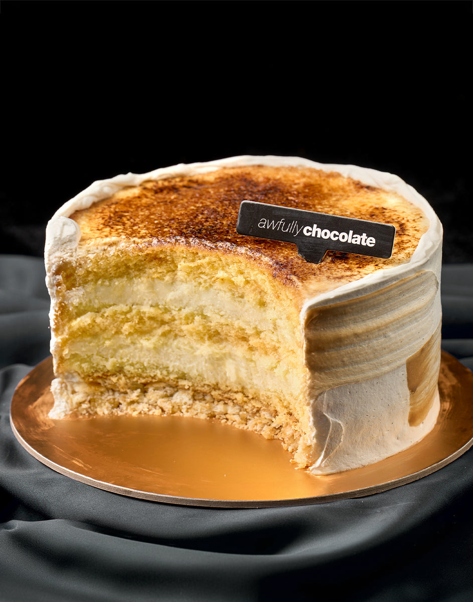 Creme Brulee Cake