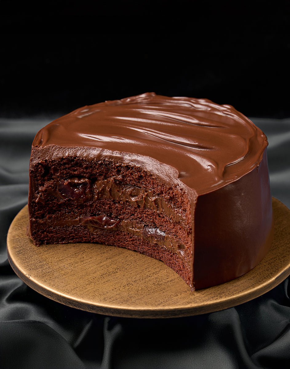 Chocolate Rum & Cherry Cake