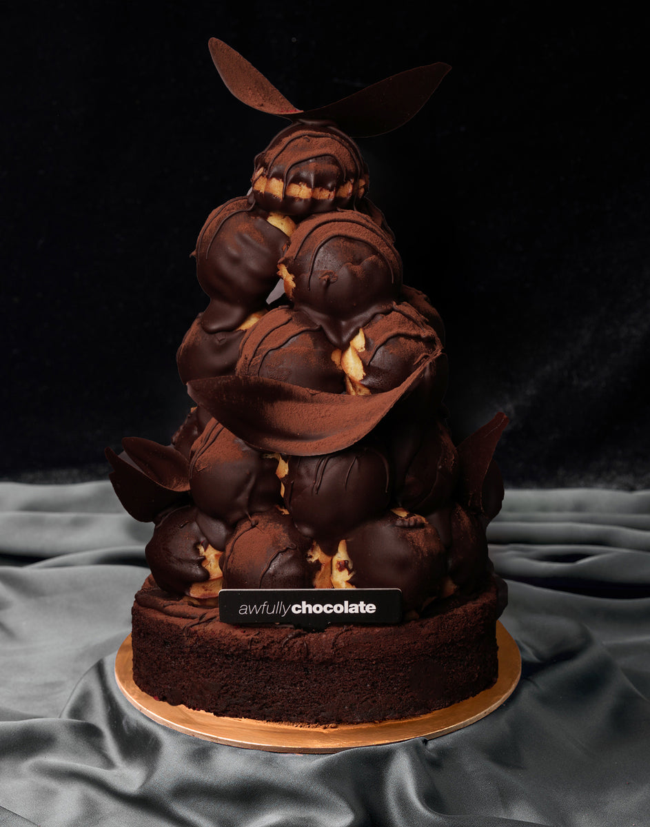 Chocolate Croquembouche