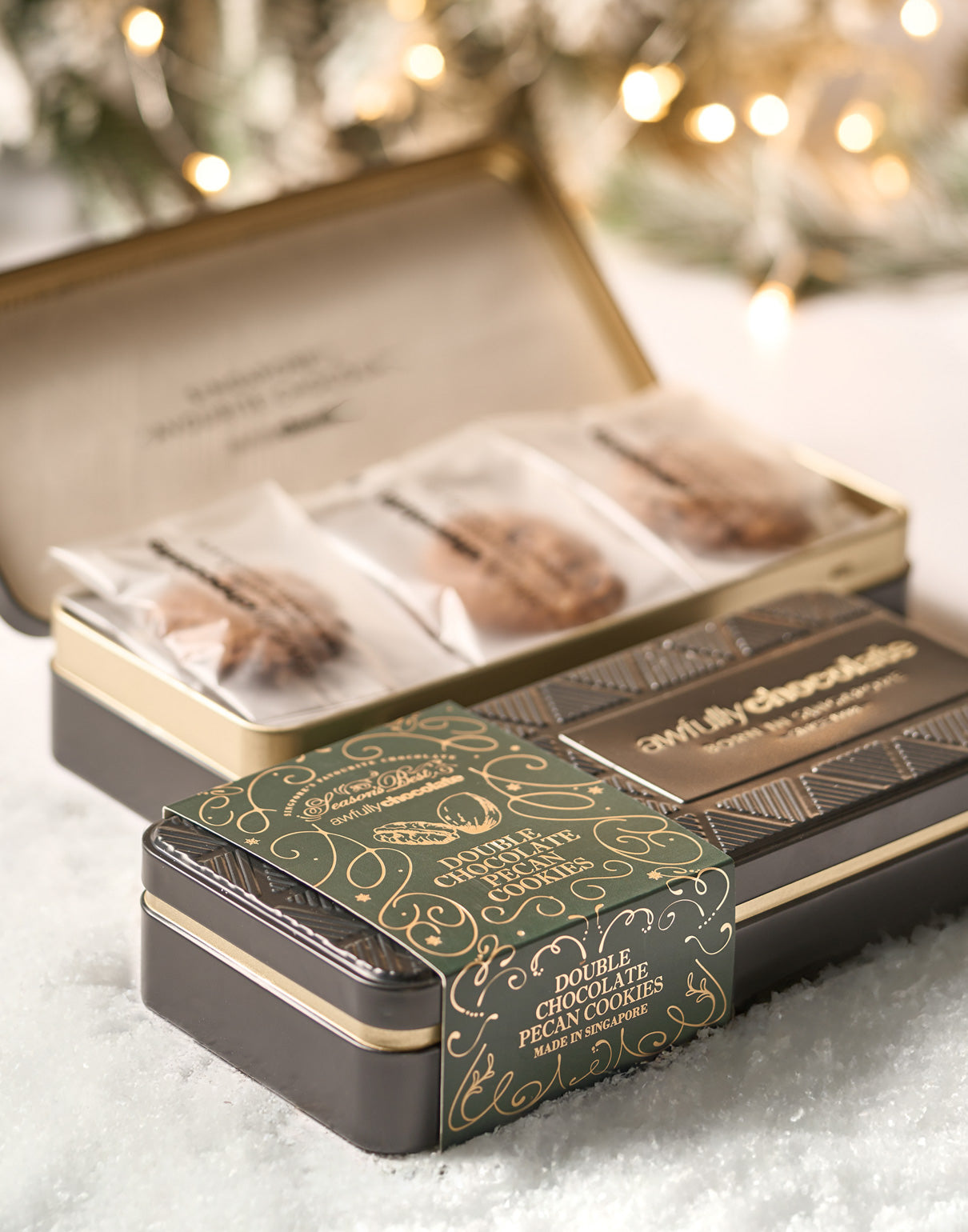 Limited Edition Christmas Chocolate Cookies Pair