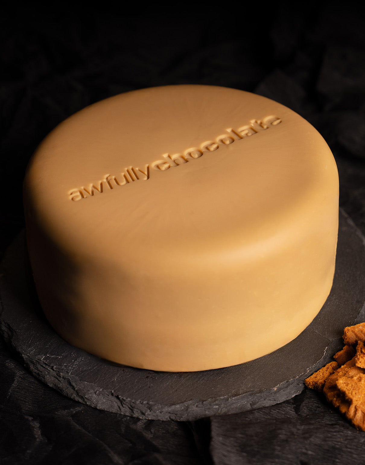 Rich Gold Chocolate Cake