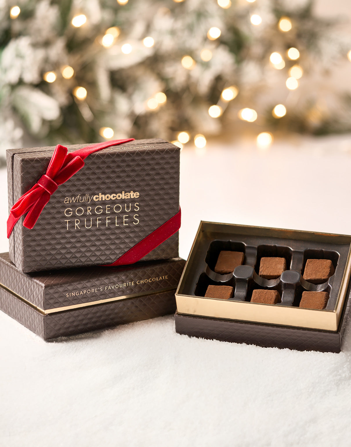 Christmas Dark Chocolate Truffles Bundle