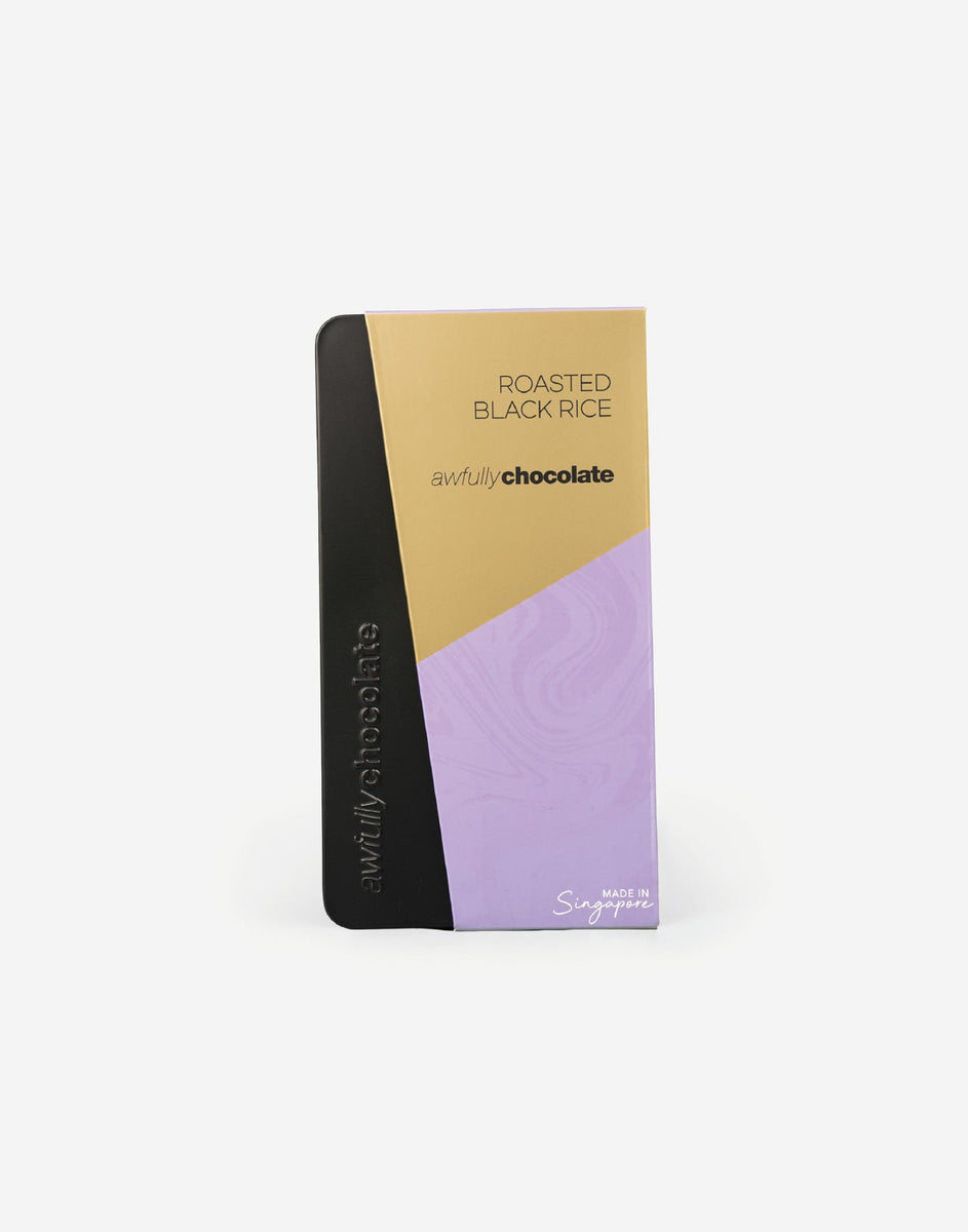 Roasted Black Rice Chocolate Bar – Awfully Chocolate