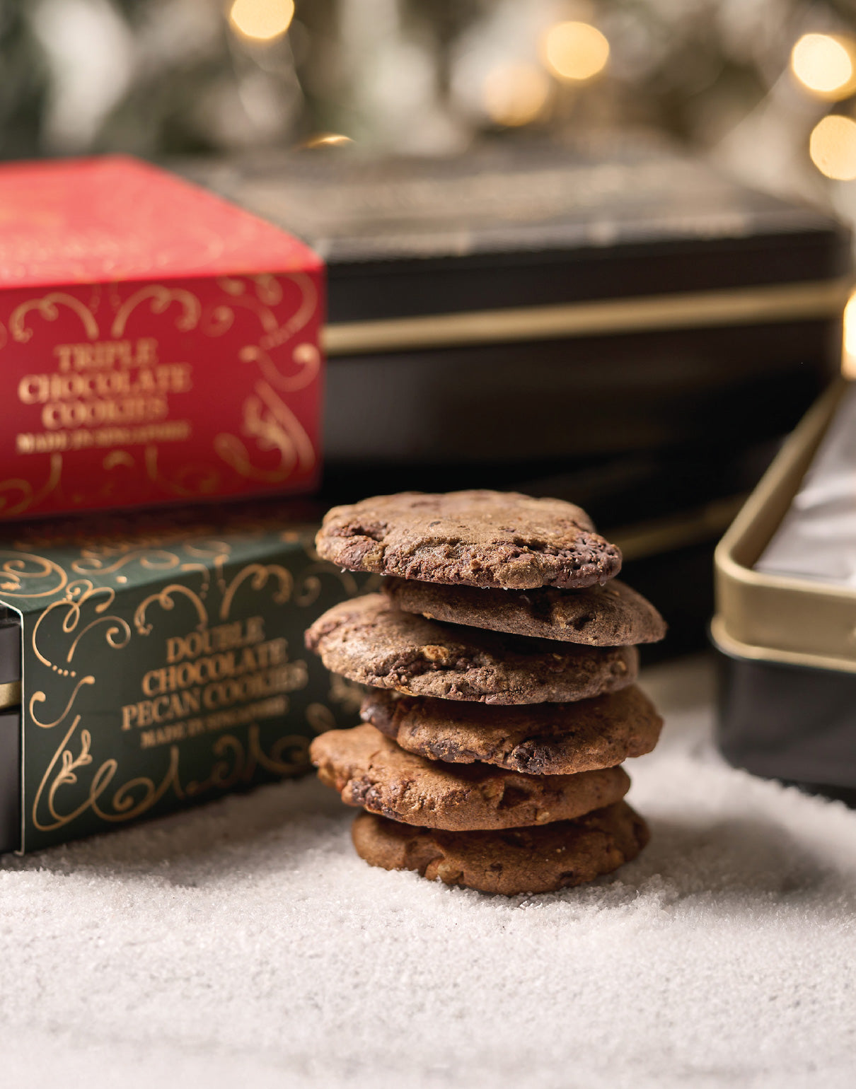 Limited Edition Christmas Chocolate Cookies Pair
