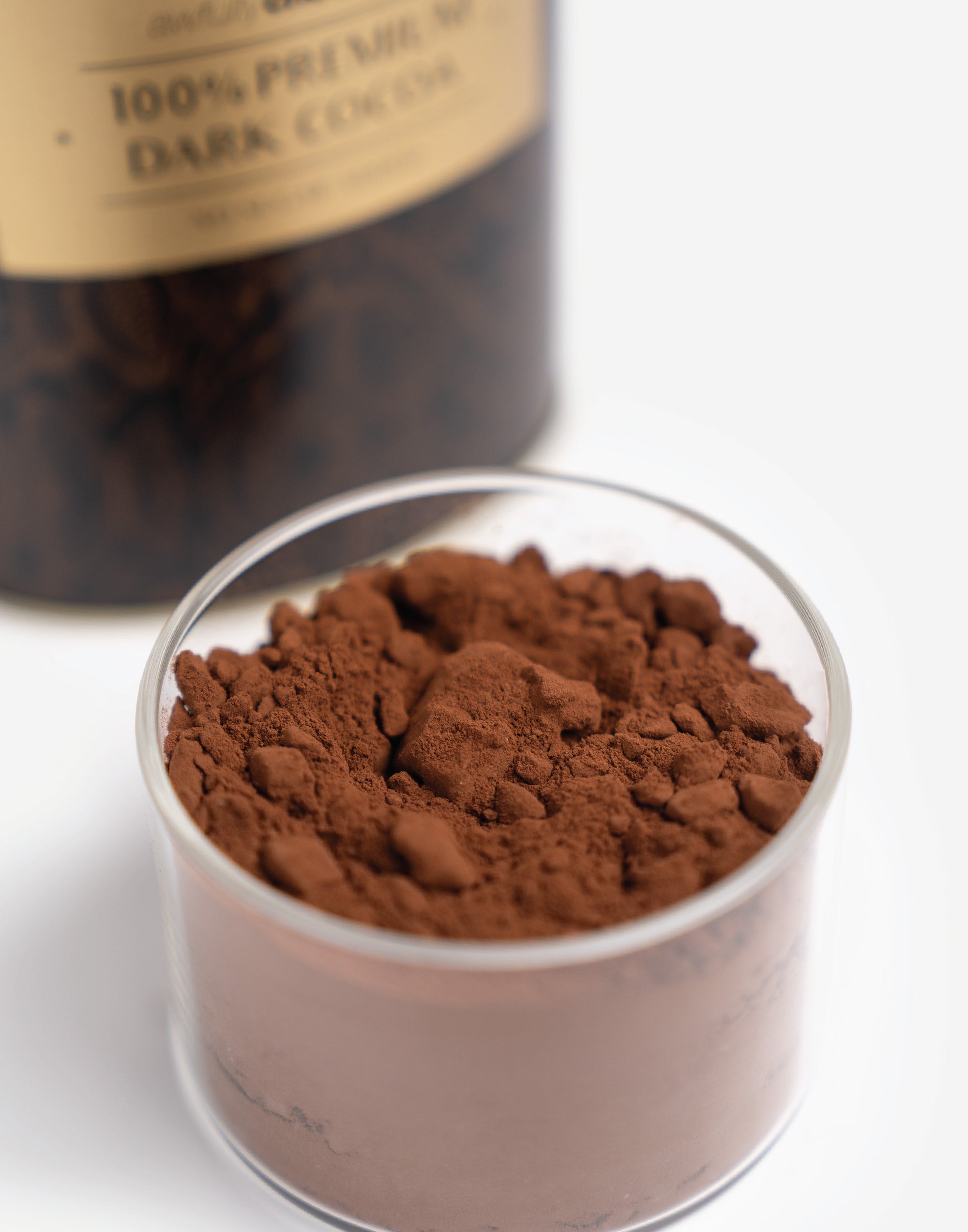 100% Premium Dark Cocoa