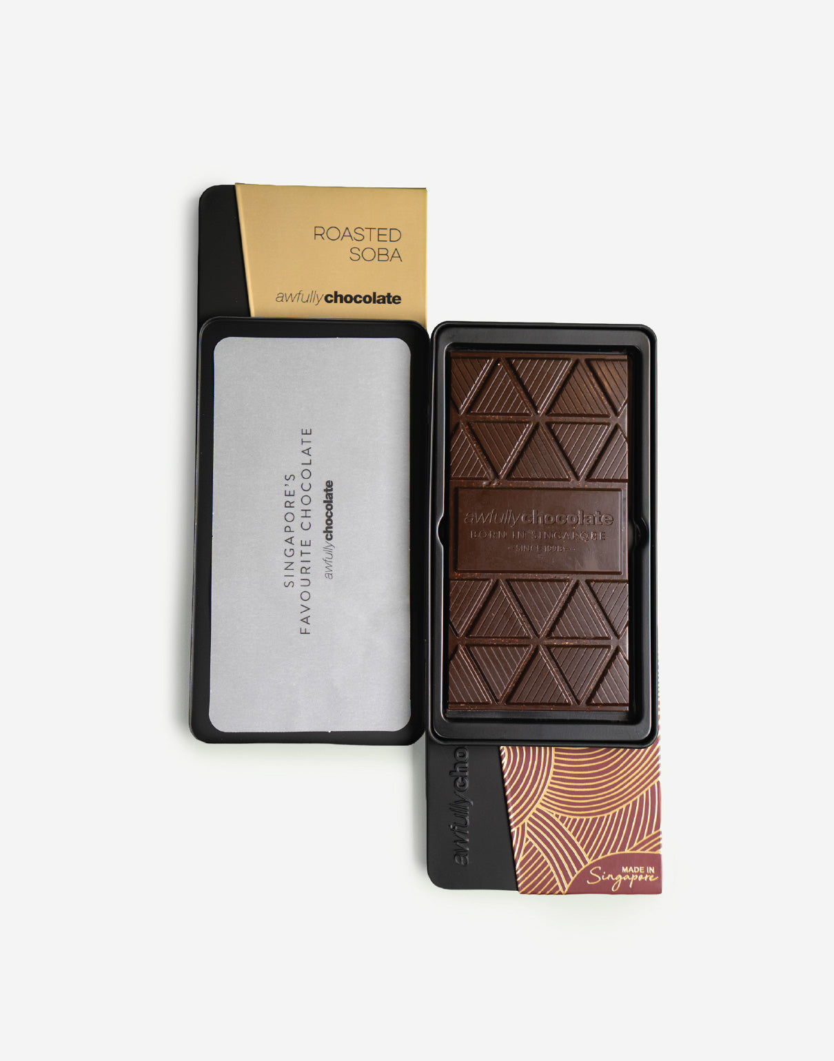 Roasted Soba Chocolate Bar