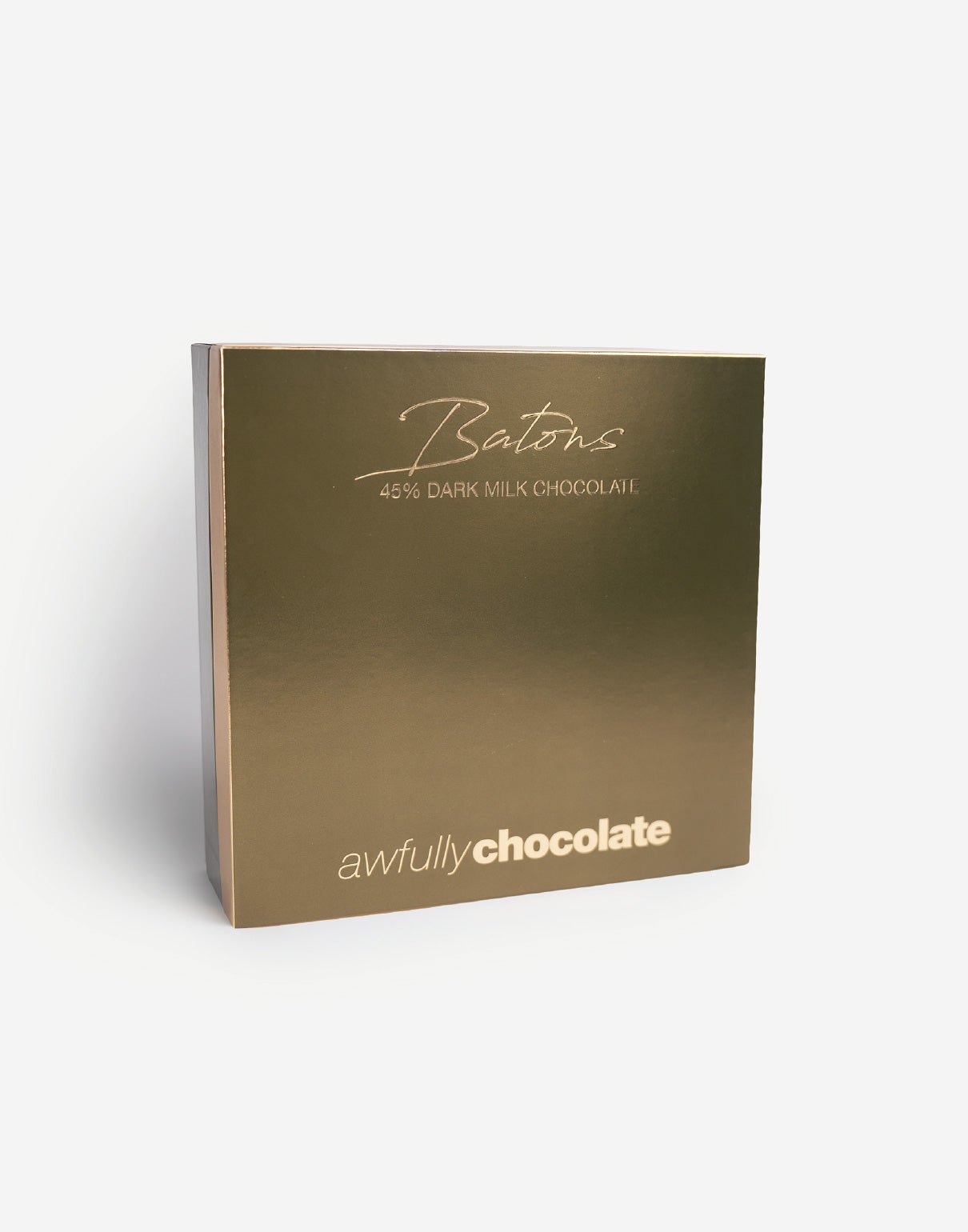 45% Dark Milk Chocolate Batons - Awfully Chocolate