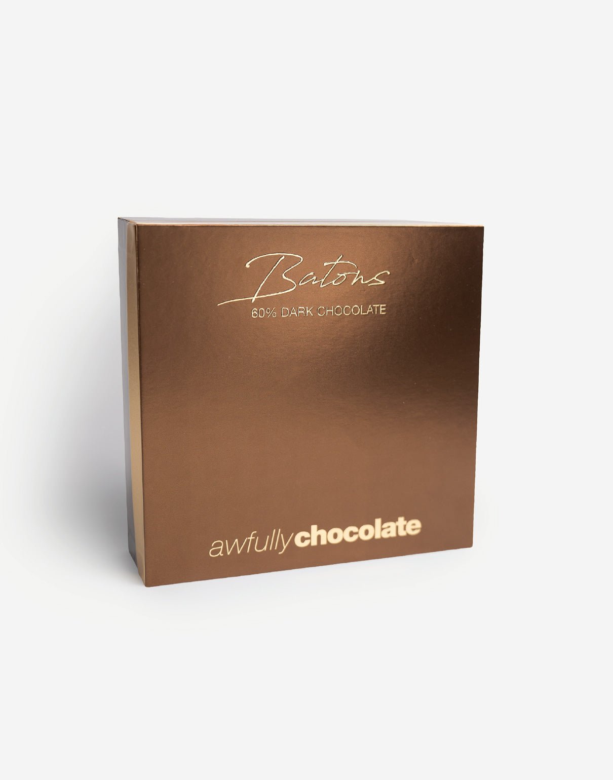 60% Dark Chocolate Batons - Awfully Chocolate