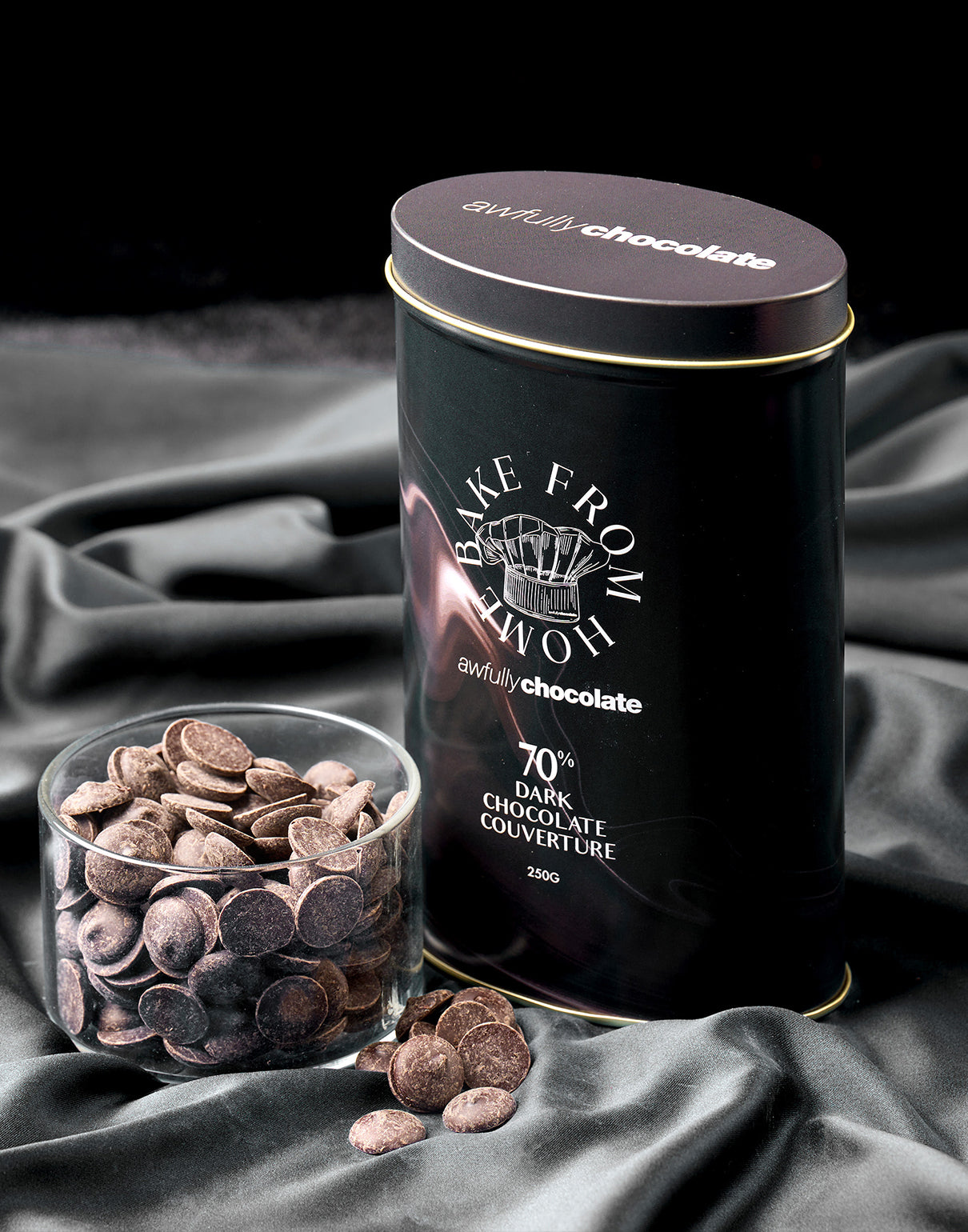 70 DARK CHOCOLATE COUVERTURE Awfully Chocolate