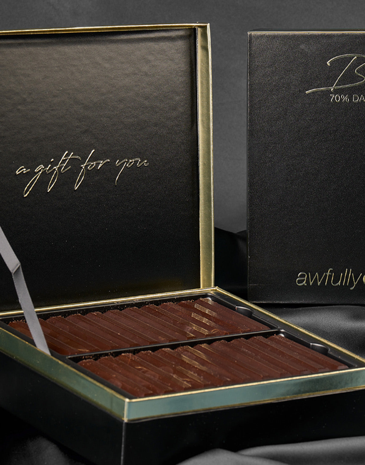 70% Dark Chocolate Batons