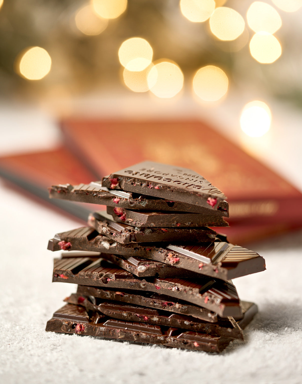 Raspberry Sherbet Fizz Chocolate Bar