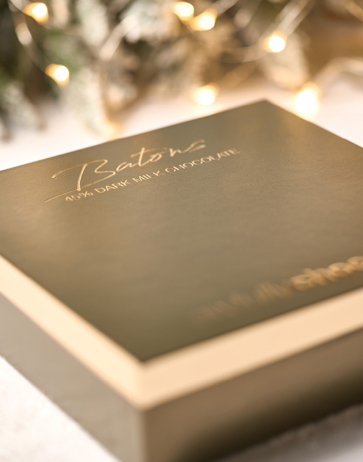 Christmas 45% Dark Milk Chocolate Batons