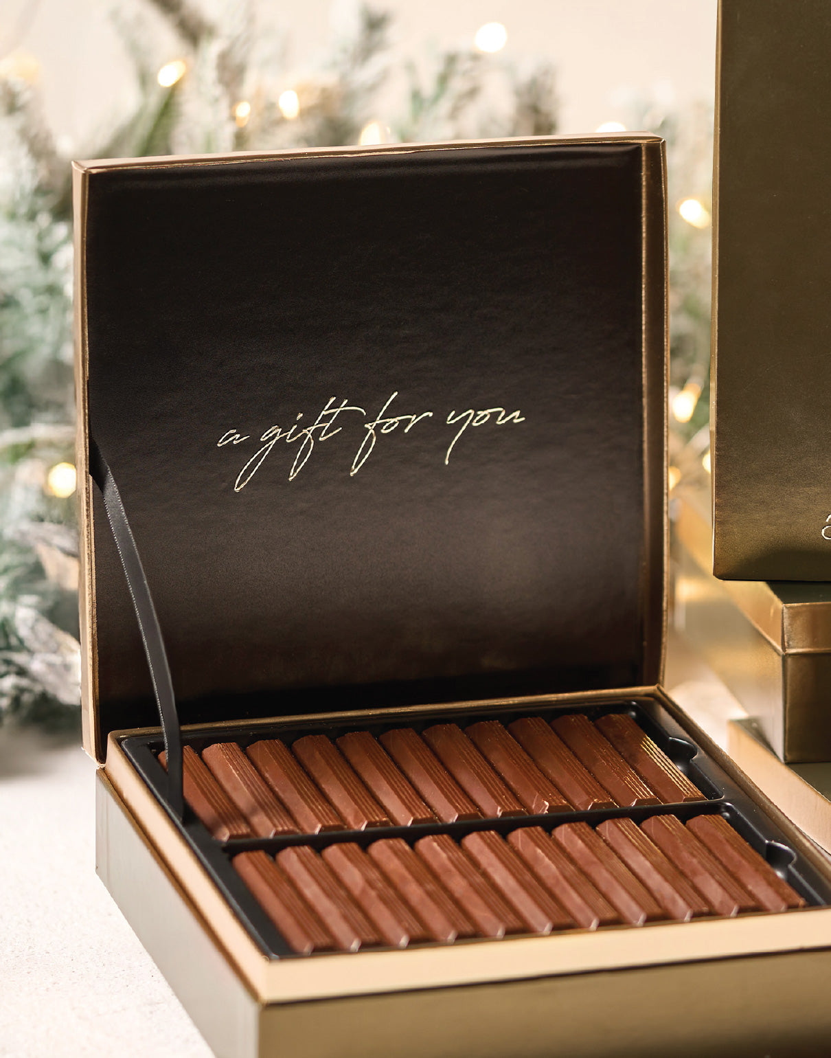 Christmas 45% Dark Milk Chocolate Batons