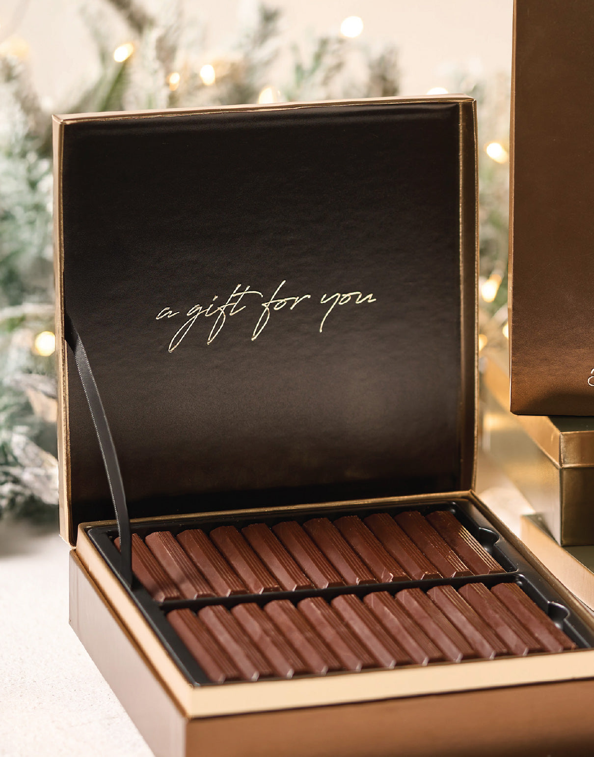 Christmas 60% Dark Chocolate Batons