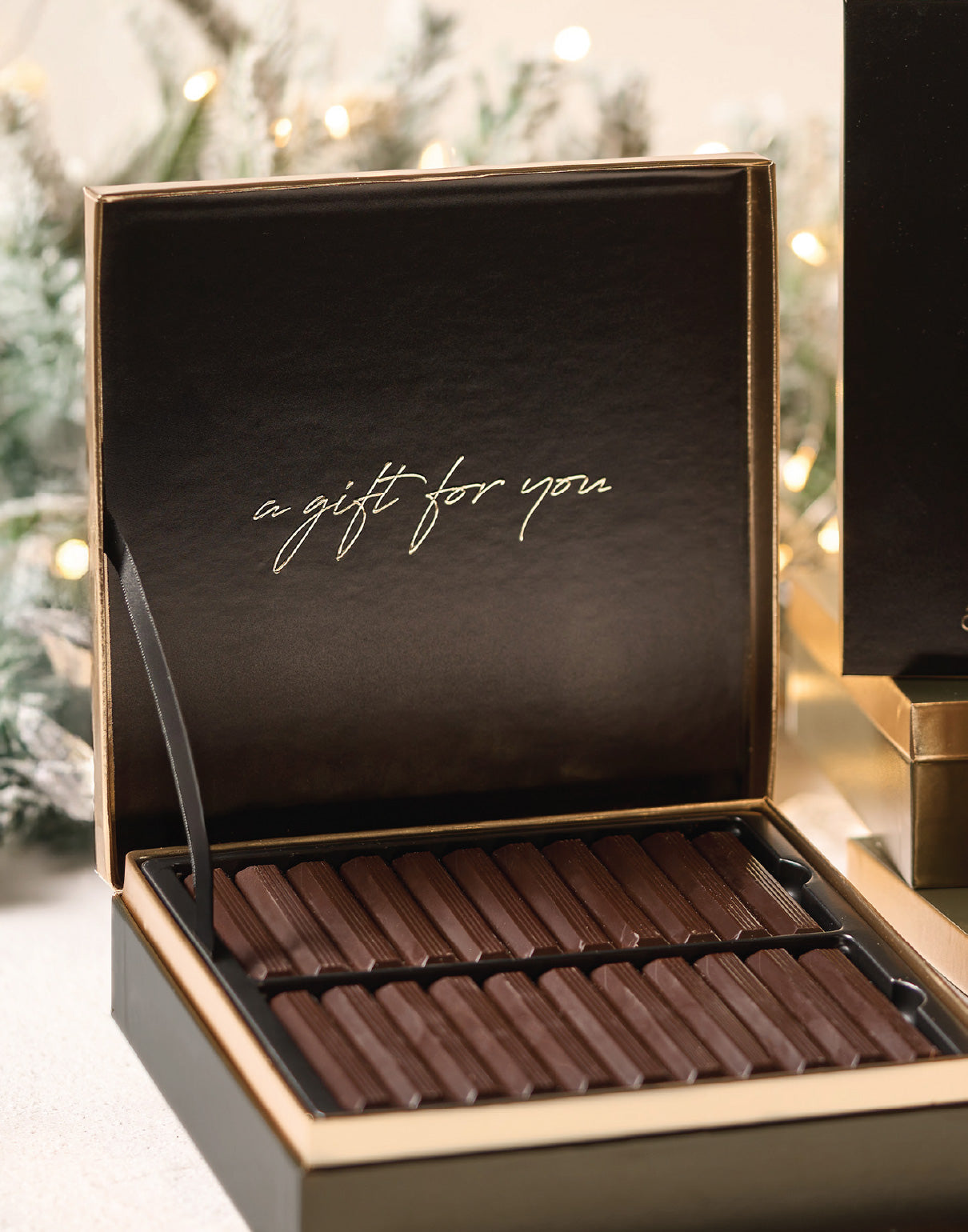 Christmas 70% Dark Chocolate Batons