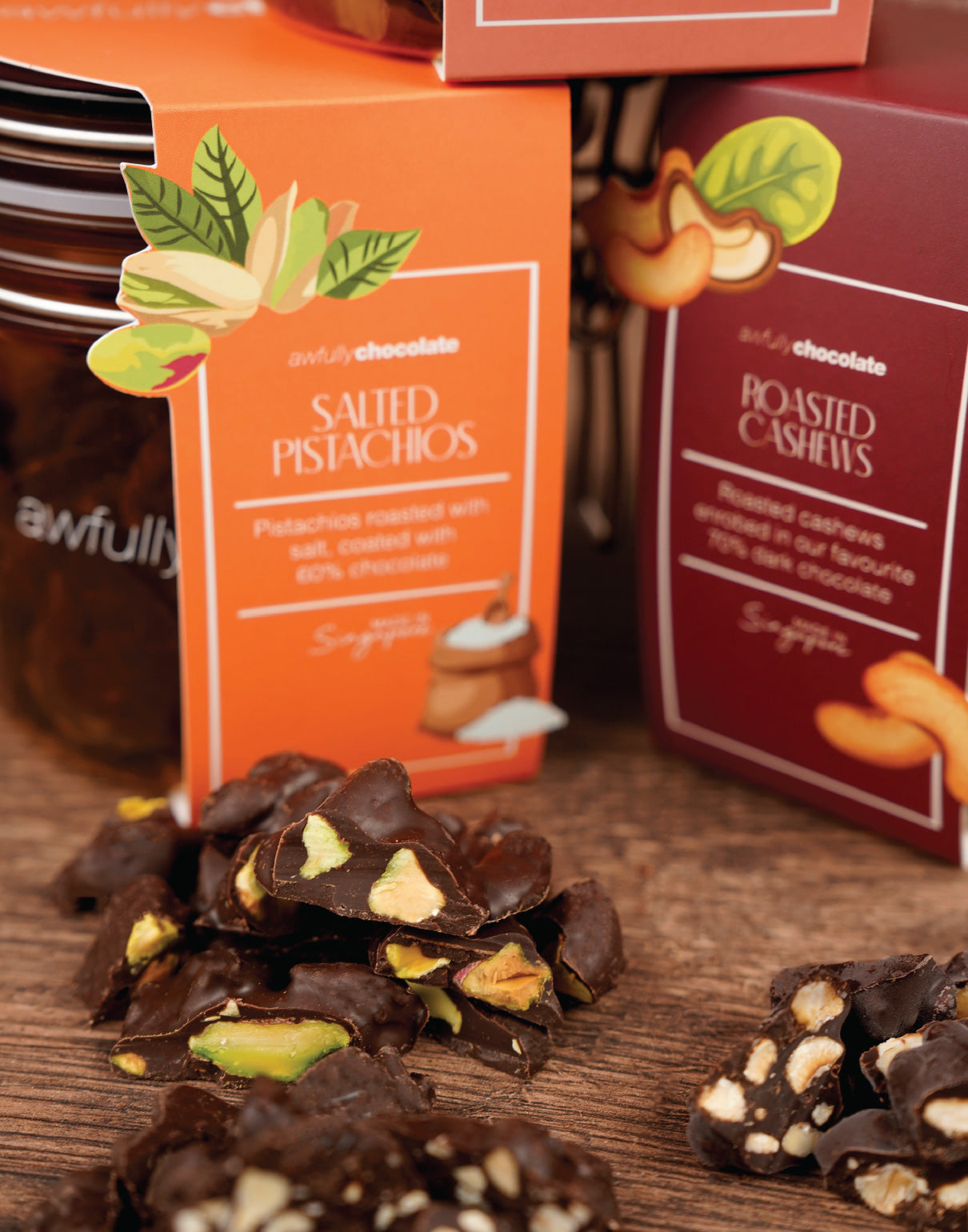 CNY Chocolate Nut Cluster Bundle