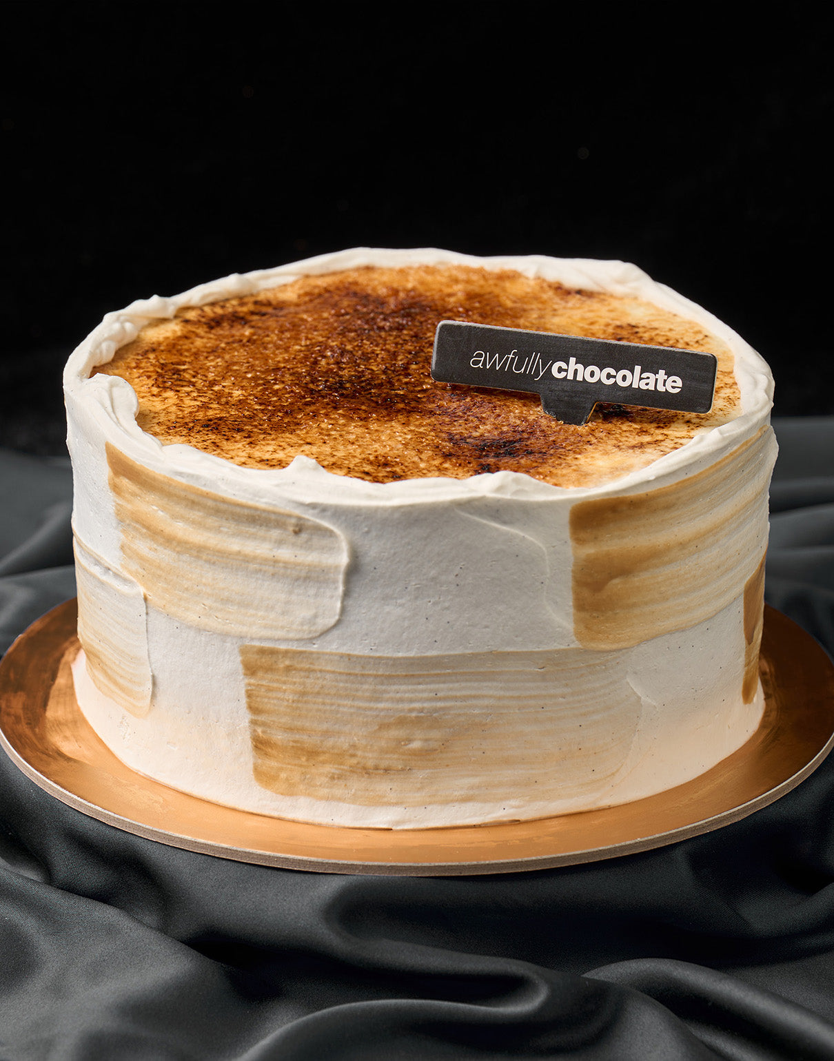 Creme Brulee Cake