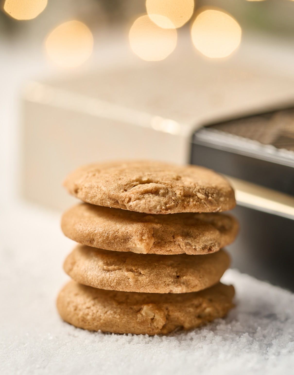 Christmas White Chocolate Macadamia Cookies
