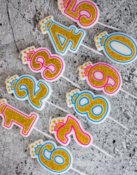 Numbered Candles