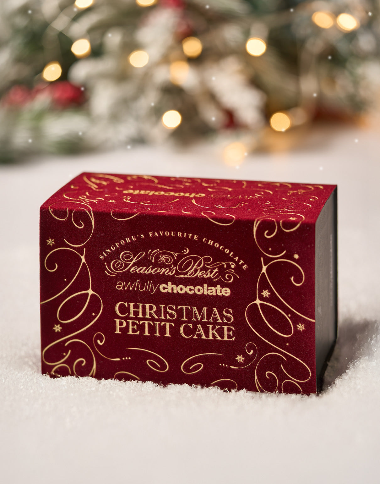 Christmas Petit Cake