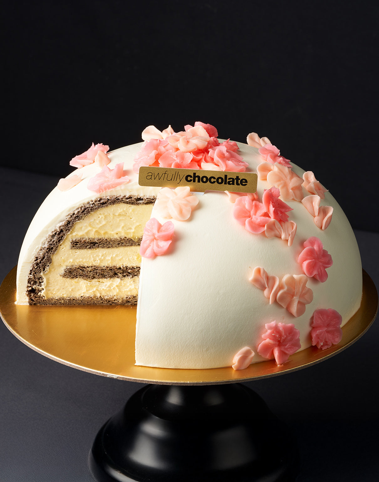 The White Chocolate Durian Longevity Cake