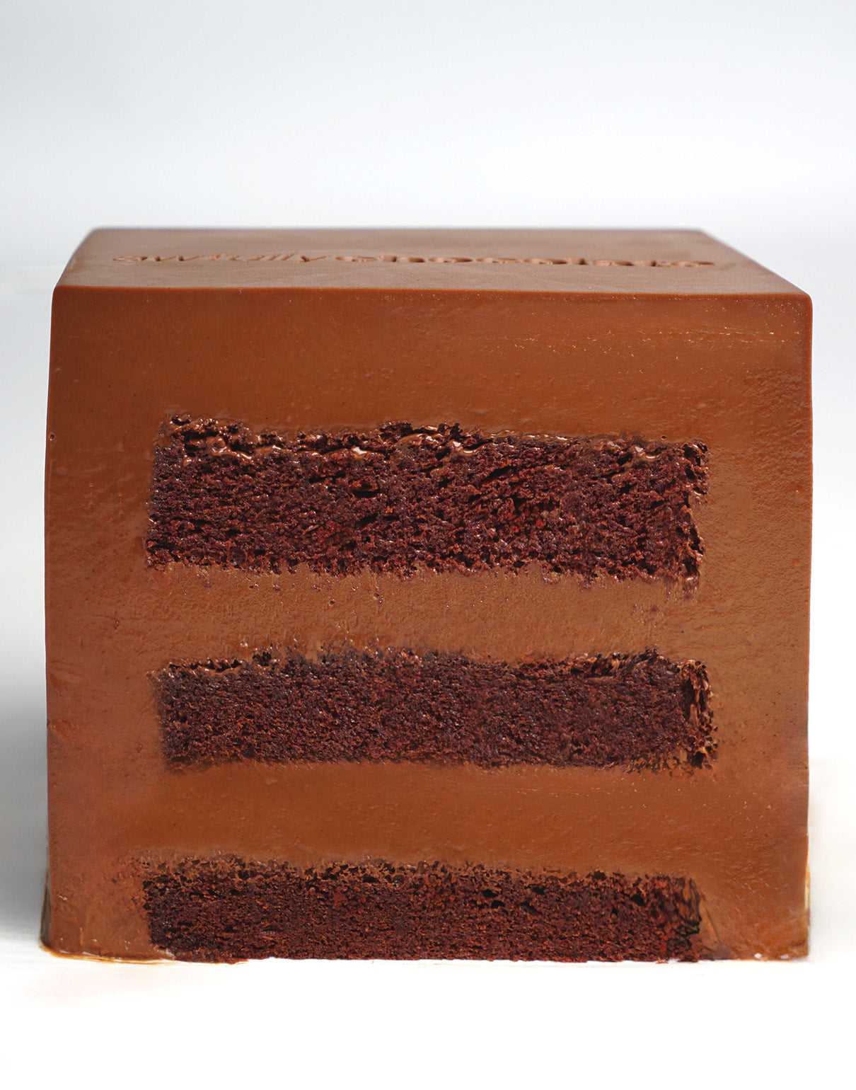 Classic Dark Truffle Cake