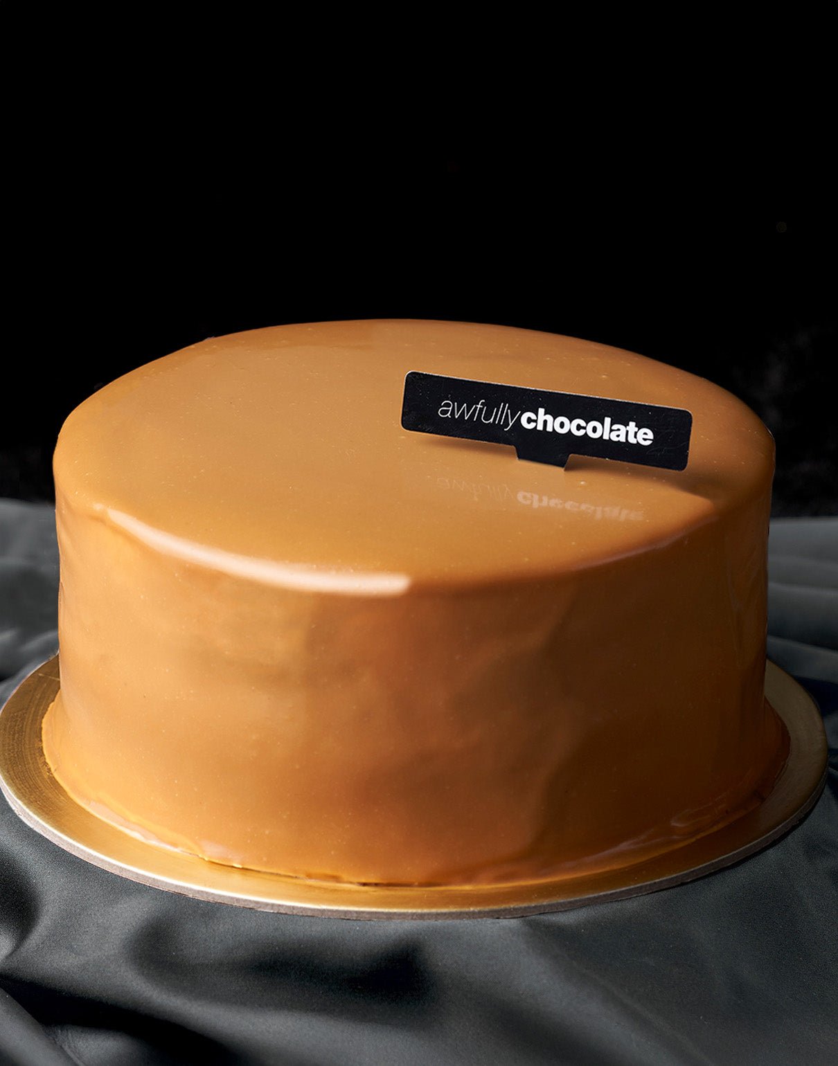 Caramel Brittle & Sea Salt Chocolate Cake - Awfully Chocolate