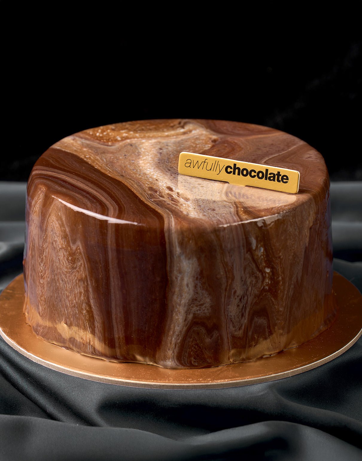 Chocolate Espresso Cake - Awfully Chocolate