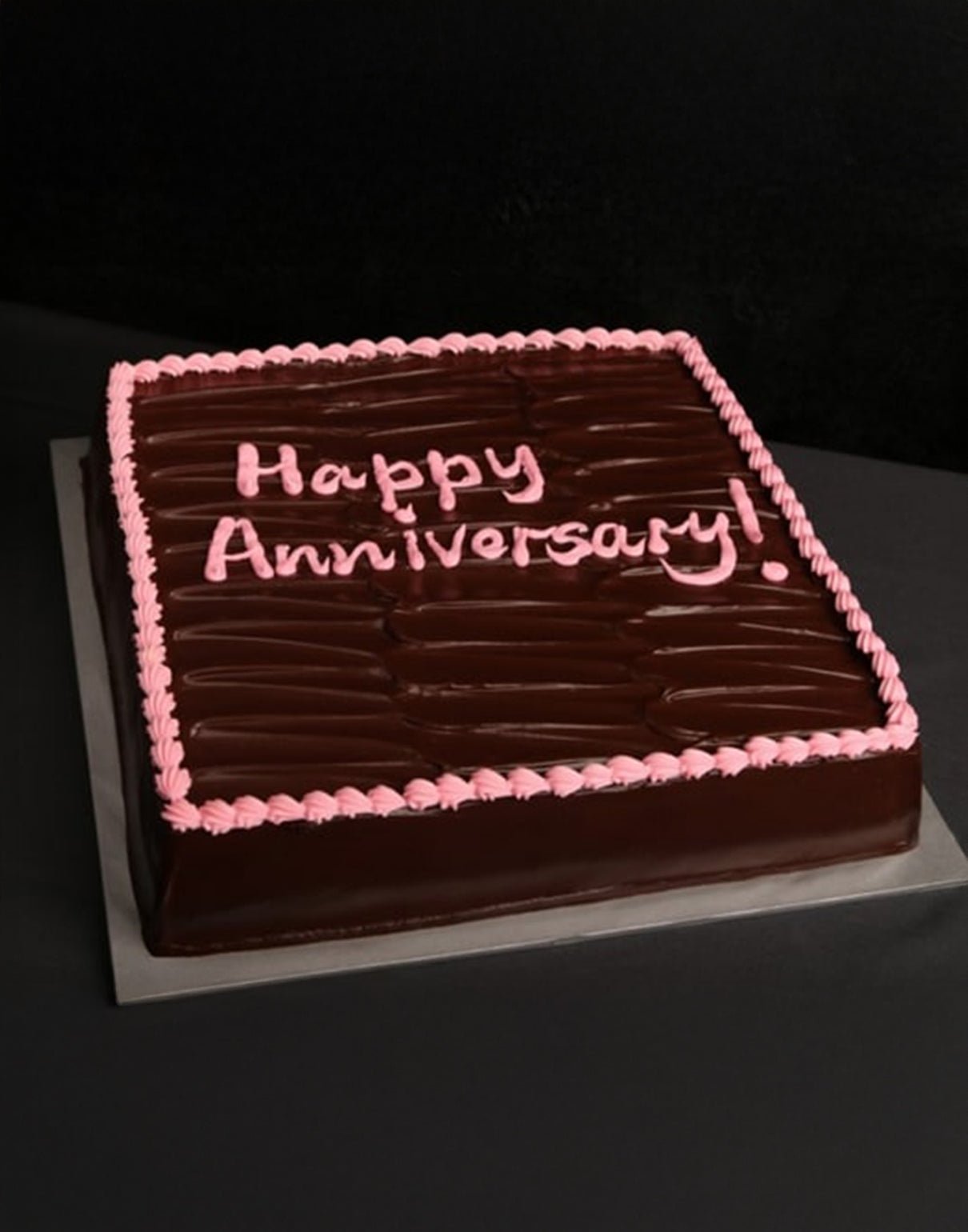 Chocolate Rum and Cherry Cake - Customised - Awfully Chocolate