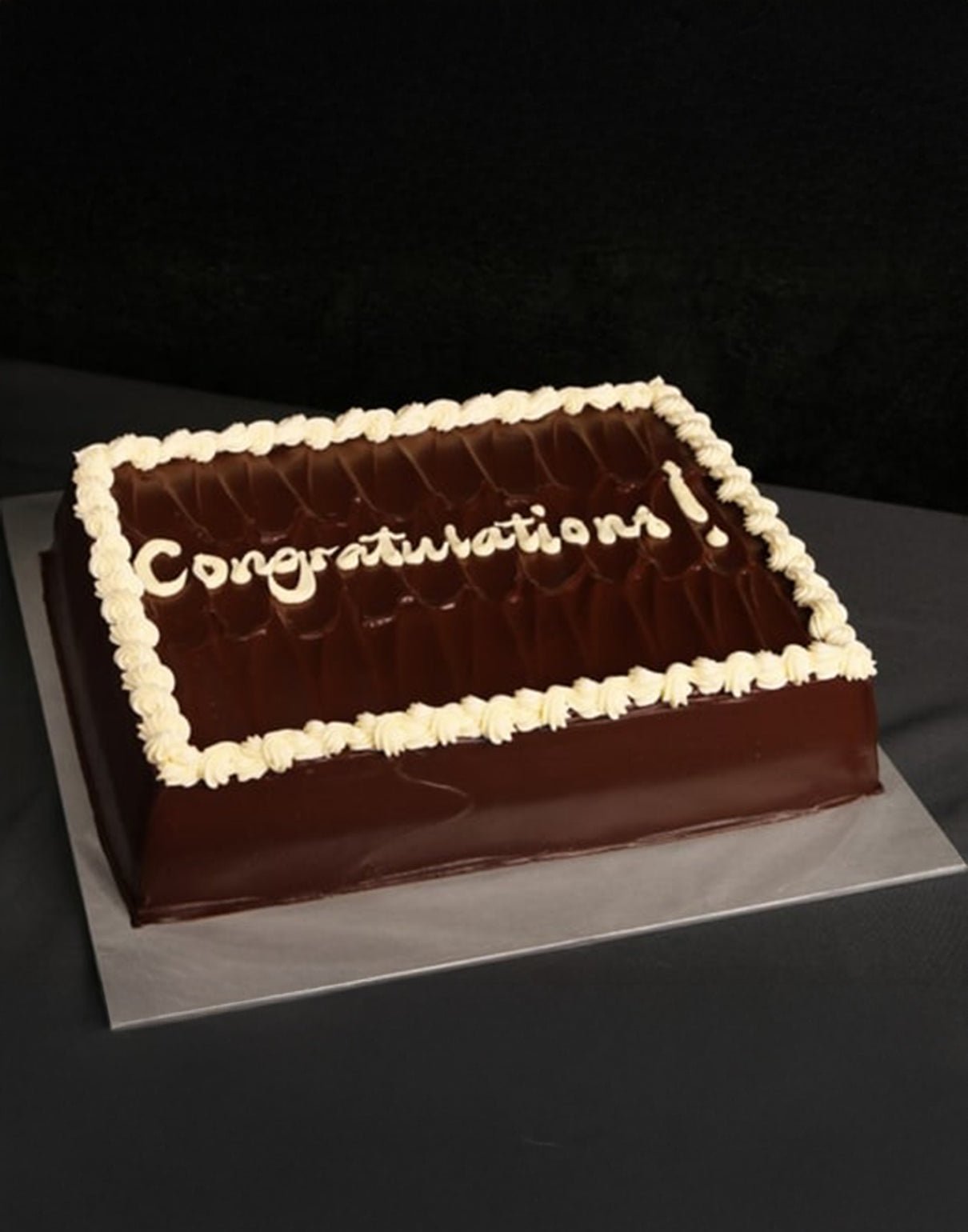 Chocolate Rum and Cherry Cake - Customised - Awfully Chocolate