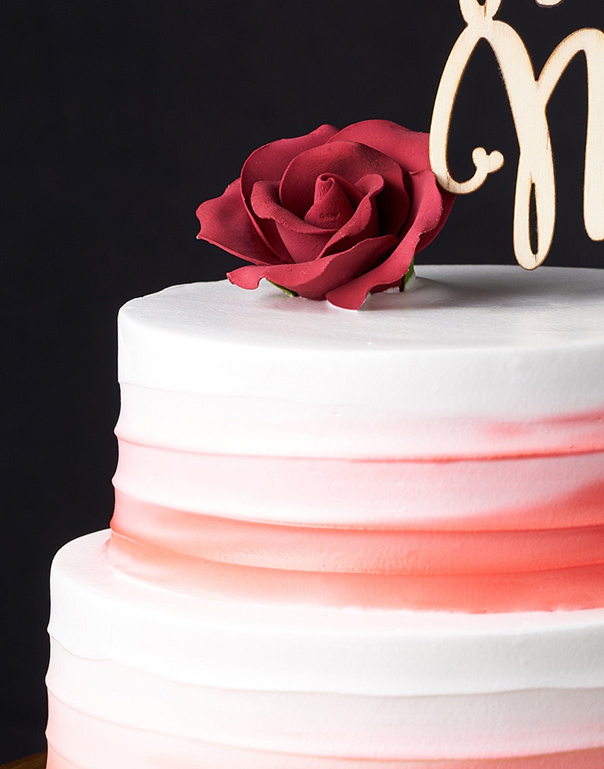 Order Two Tier Mr & Mrs Wedding Cake in Singapore – Awfully Chocolate