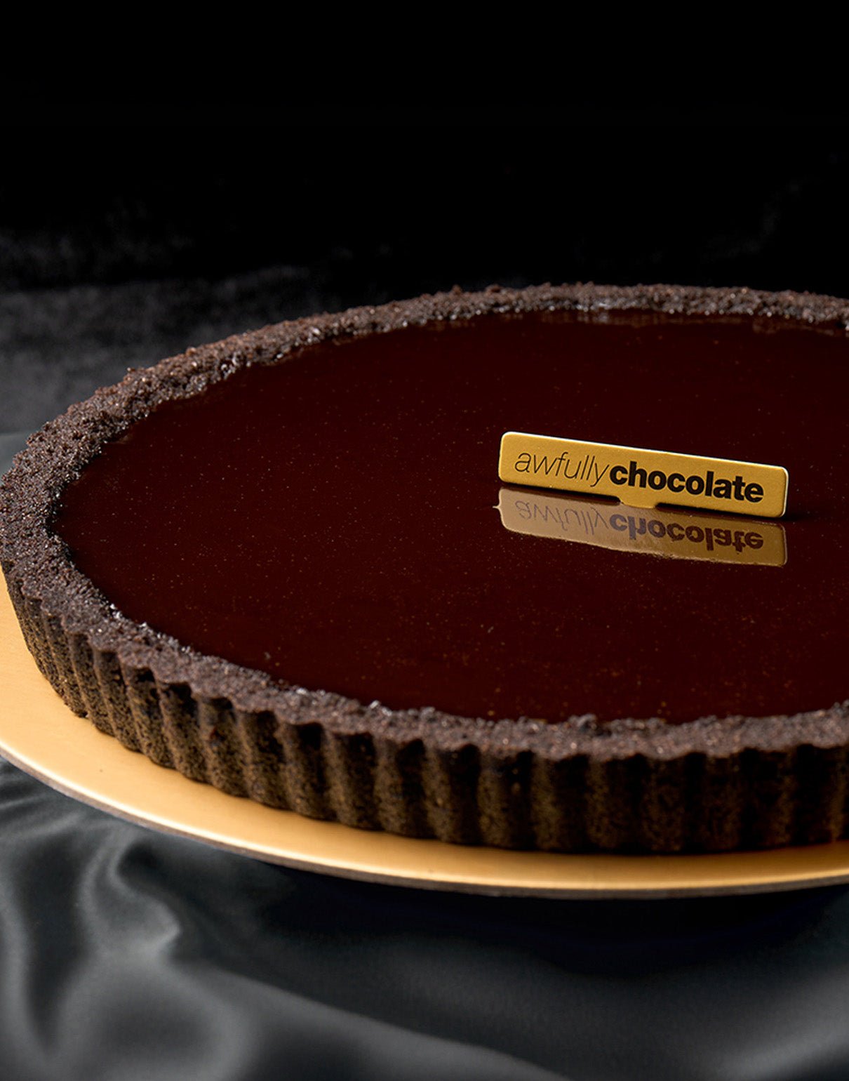 Nutella Tart - Awfully Chocolate