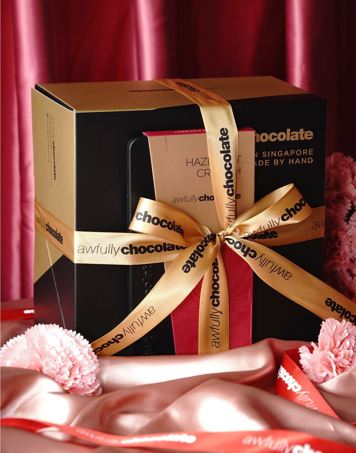 Original All Chocolate Cake & Chocolate Bar Bundle - Awfully Chocolate