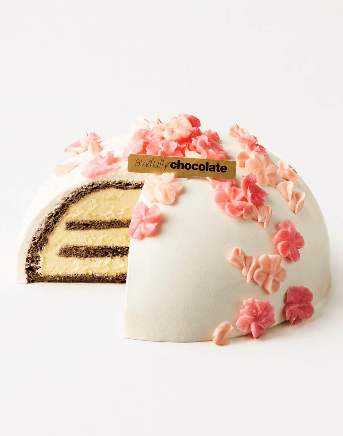 The White Chocolate Durian Longevity Cake - Awfully Chocolate